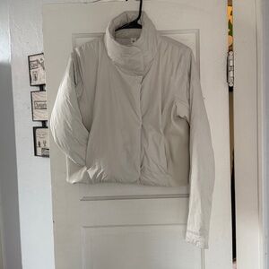 Lululemon White Sleek City Jacket